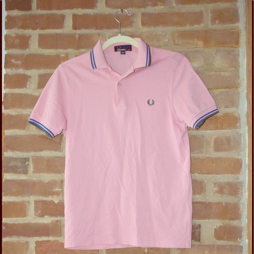 Fred Perry Pink Polo